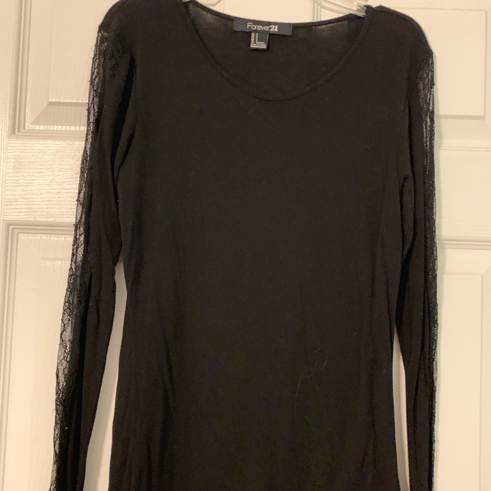 Lace long sleeve